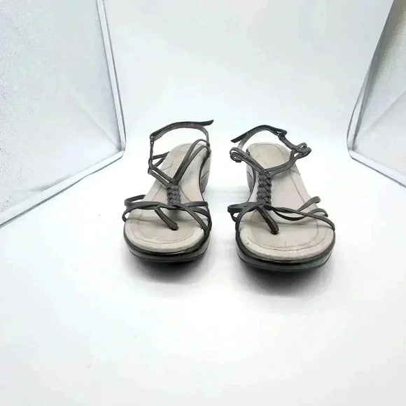 Jambu Sport Wedge Design Sandals braided with ankle strap - Picture 2 of 10